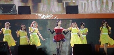 “阿里女神”演唱現(xiàn)場