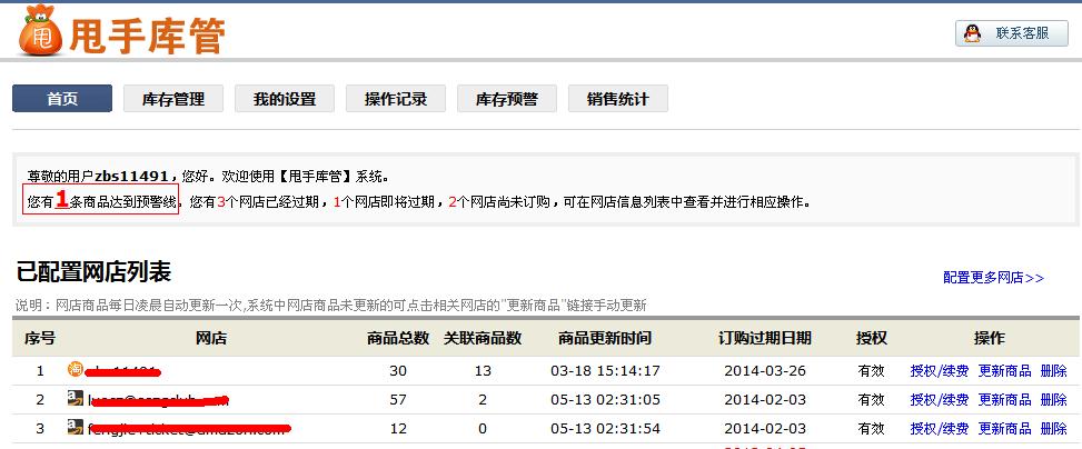 庫存預(yù)警介紹