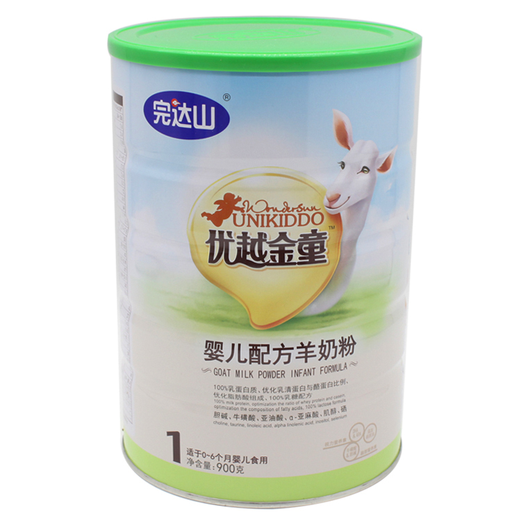 完達山羊奶優(yōu)越金童普裝羊奶粉一段900g罐裝嬰幼兒奶粉 兩個包郵